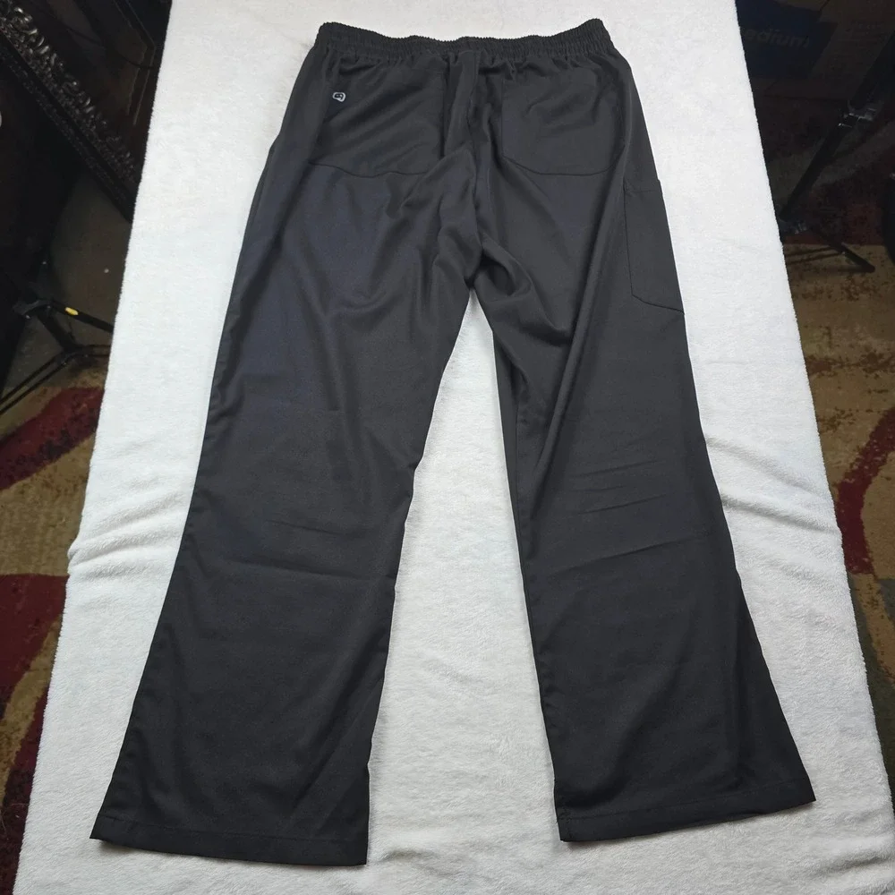 Wink Boundless Black Scrub Pants Womens Medium Petite Modern Fit Cargo 5251